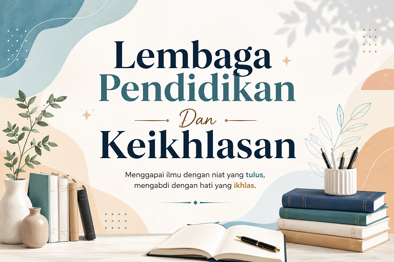 Lembaga Pendidikan Dan Keikhlasan