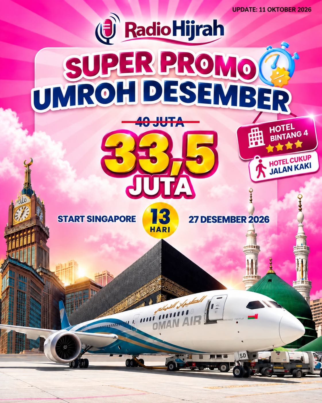 ✨ UMROH BERSAMA KELUARGA HIJRAH ✨🕋